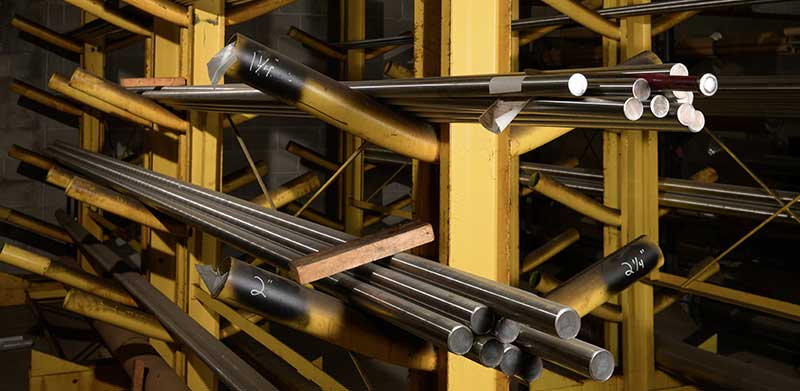 Chrome shafting for precision machinery and industrial use